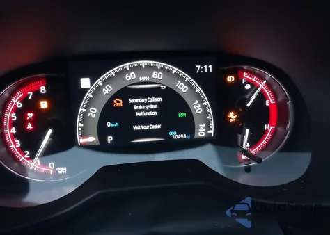 2025 Toyota Rav4 Le from USA, damaged, VIN 2T3K1RFV9SC328742